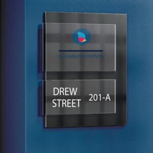 Acrylic sign House number| With Personalized Address