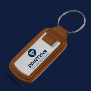 PU Leather Keychains with Pictures, Names, Logos and more